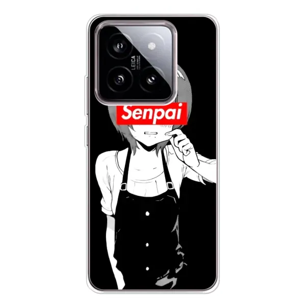 Чехол с принтом «Senpai» для Xiaomi 15 Чехол с принтом «Senpai» для Xiaomi 15