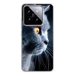Чехлы с Котиками для Xiaomi 15 (VPrint) (Серый Кот)