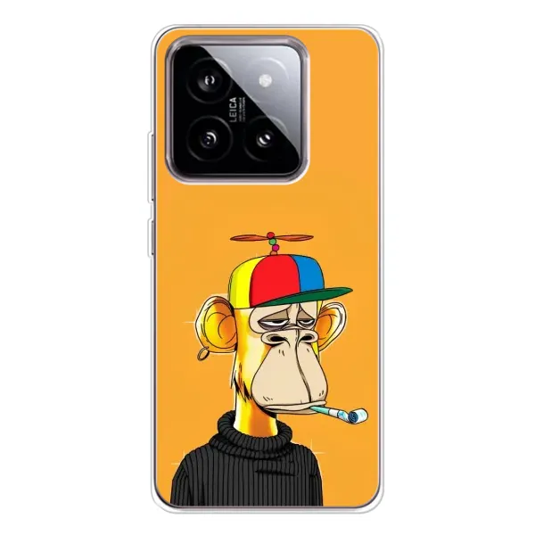 Чохол з принтом «Нудна мавпа NFT» для Xiaomi 15