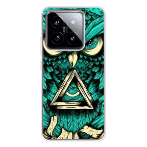 Чехол с птицами на Xiaomi 15 (VPrint) (Сова с глазом)
