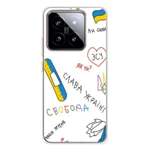 Чехлы Доброго вечора, ми за України для Сяоми 15 (AlphaPrint) (Стикер)