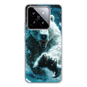 Чехол с принтом «Полярный медведь» для Xiaomi 15