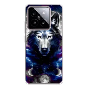Защитные чехлы для Сяоми 15 (AlphaPrint) (ХИТ продаж) ВОЛК (Волк)