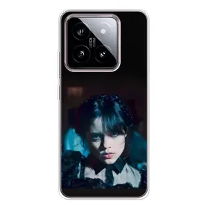 Чехлы Венсдей на Xiaomi 15 Уэнсдей (AlphaPrint) (взгляд Уэнздей)