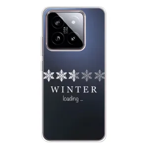 Зимние Чехлы для Сяоми 15 - прозрачный фон (Winter loading)