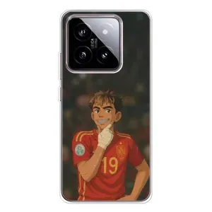 Чехол с футболистом Ламин Ямаль Xiaomi 15 (Ямаль аниме)
