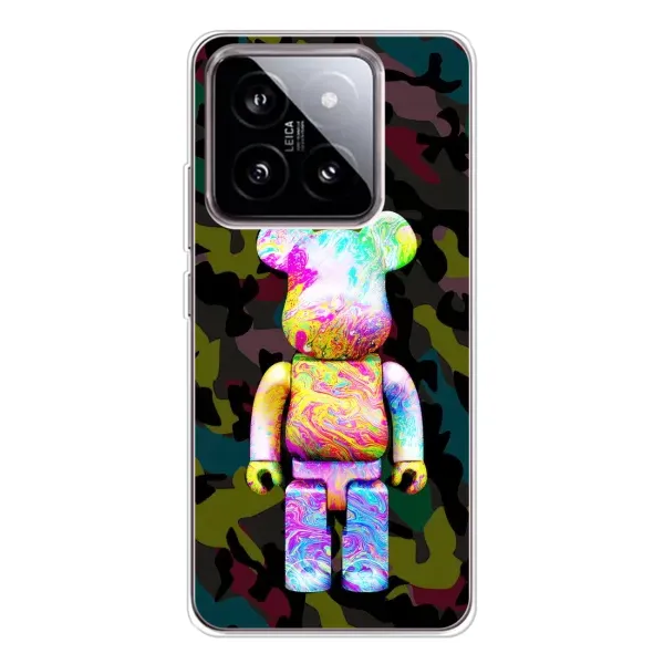 Чехол с принтом «Яркий Bearbrick» для Xiaomi 15