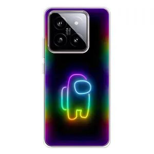 Чохли Амонг Ас для Xiaomi 15 (AlphaPrint) (Яскравий скін)