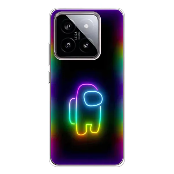 Чехол с принтом «Яркий скин» для Xiaomi 15