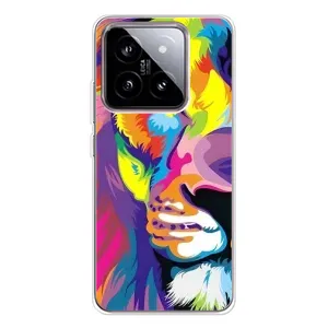 Чехол со Львом для Xiaomi 15 (VPrint) (Яркий Лев)