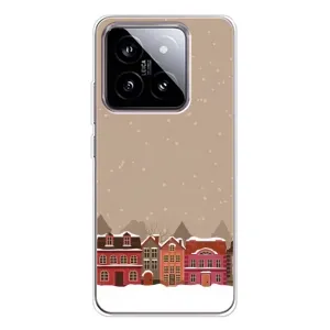 Новогодние, Праздничные Чехлы для Xiaomi 15 - 2024 год (Зимний город)