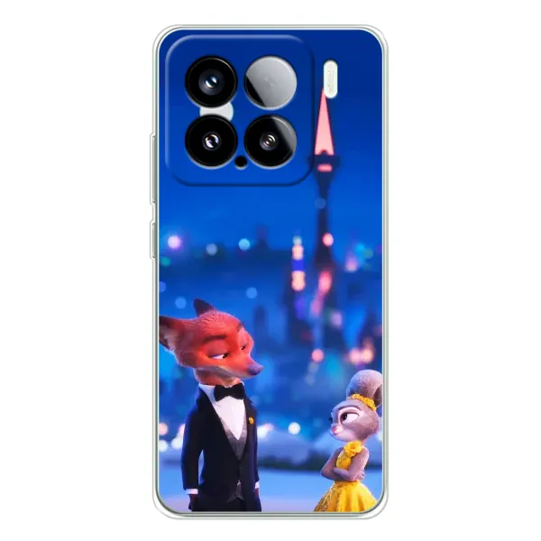 Чехол с принтом «Романтический вечер Зверополис» для Xiaomi 15S Pro