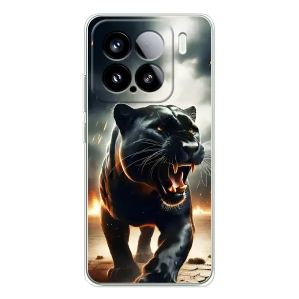 Чохол з принтом «Чорна пантера» для Xiaomi 15S Pro