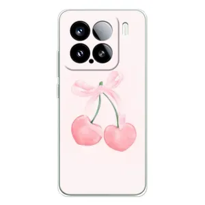 Чехол с принтом «Розовые вишни» для Xiaomi 15S Pro