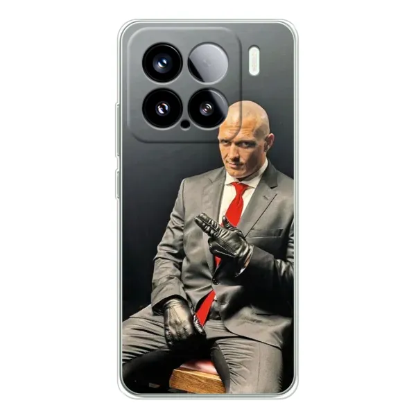 Чохол з принтом «Усик Hitman» для Xiaomi 15S Pro Чохол з принтом «Усик Hitman» для Xiaomi 15S Pro