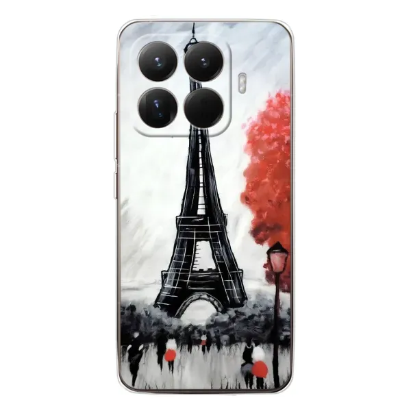 Чехол с принтом «Башня в Париже» для Xiaomi 15T Pro