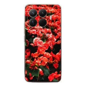 Чохли з квітами для Xiaomi 15T Pro (VPrint) (Квіти червоні)