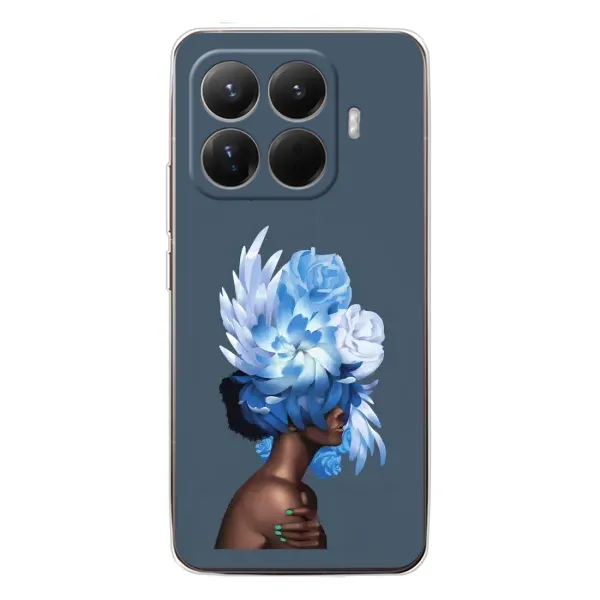 Чохол з принтом «Квіти на голові» для Xiaomi 15T Pro