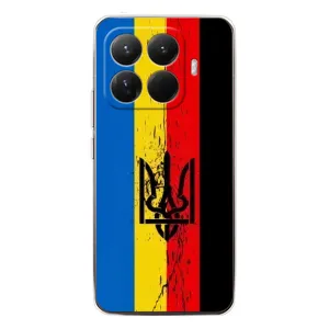 Украинские Чехлы для Xiaomi 15T Pro с картинкой УПА (AlphaPrint) (Прапор УПА)