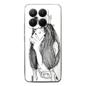Чохол з друком для Xiaomi 15T Pro - (Мода) (AlphaPrint) (Фото дівчини)
