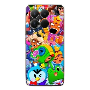 Чехол для Xiaomi 15T Pro Бравл Старс (VPrint) (Герої Бравл Старс)
