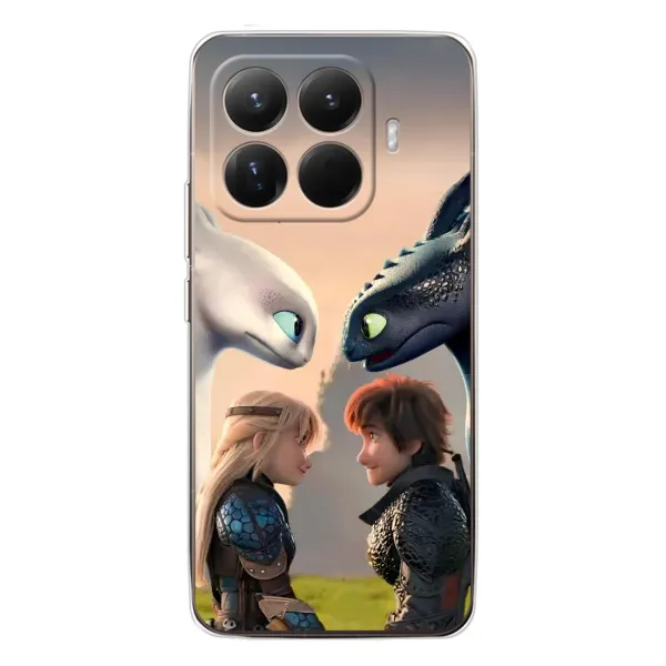 Чохол з принтом «Гикавка і Астрід» для Xiaomi 15T Pro Чохол з принтом «Гикавка і Астрід» для Xiaomi 15T Pro