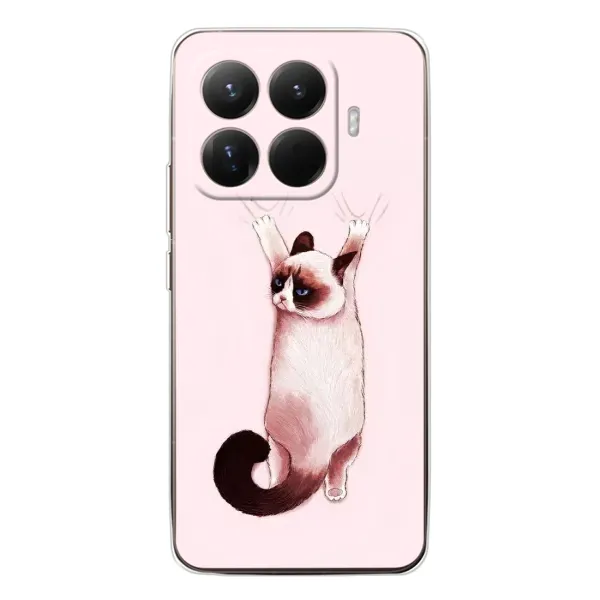 Чохол з принтом «Котик падає» для Xiaomi 15T Pro