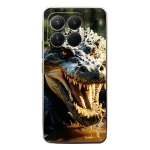 Чохол з картинкою 'Хижаки' для Xiaomi 15T Pro (Небезпечний крокодил)
