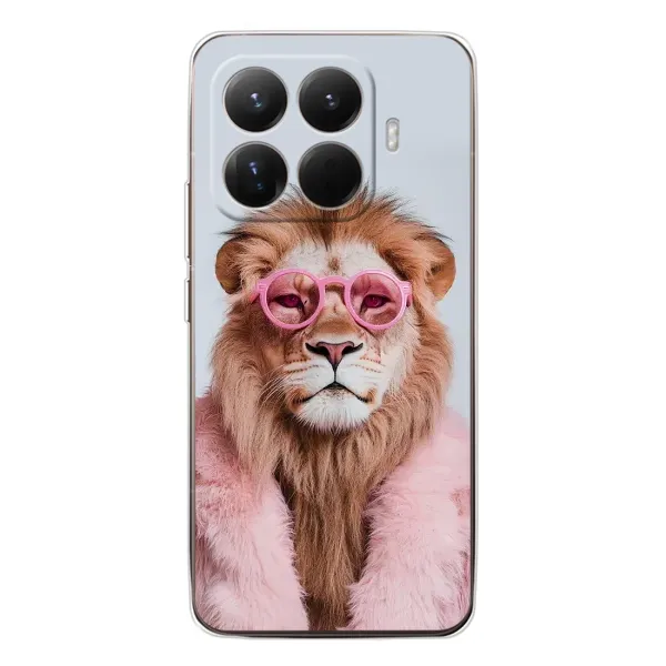 Чохол з принтом «Лев в окулярах» для Xiaomi 15T Pro