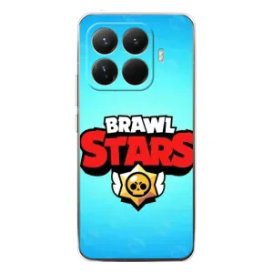 Чехлы Brawl Stars для Xiaomi 15T Pro (AlphaPrint) (Лого Бравл Старс)
