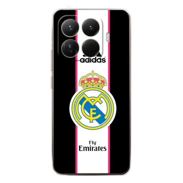 Чохол з принтом «лого Real Madrid» для Xiaomi 15T Pro Чохол з принтом «лого Real Madrid» для Xiaomi 15T Pro