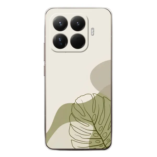 Чехол с принтом «Зеленая монстера дизайн» для Xiaomi 15T Pro Чехол с принтом «Зеленая монстера дизайн» для Xiaomi 15T Pro