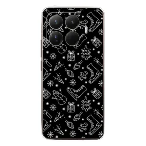 Новорічні, Святкові Чохли для Xiaomi 15T Pro - 2024 год (Новорічний фон)