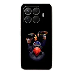 Чохол з Мавпами Xiaomi 15T Pro - (AlphaPrint) (Три мавпи)