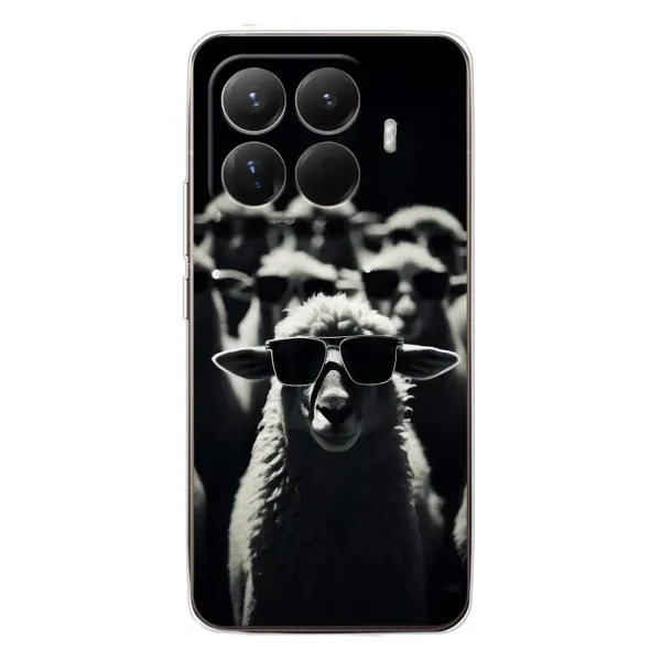 Чохол з принтом «Овечка в окулярах» для Xiaomi 15T Pro