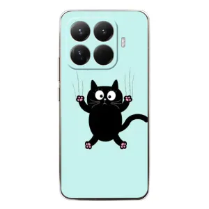 Чохол з принтом для Xiaomi 15T Pro (AlphaPrint) Модні коти (Падаючий кіт)