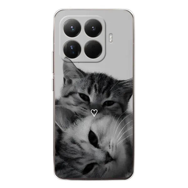 Чехол с принтом «Пара котов» для Xiaomi 15T Pro