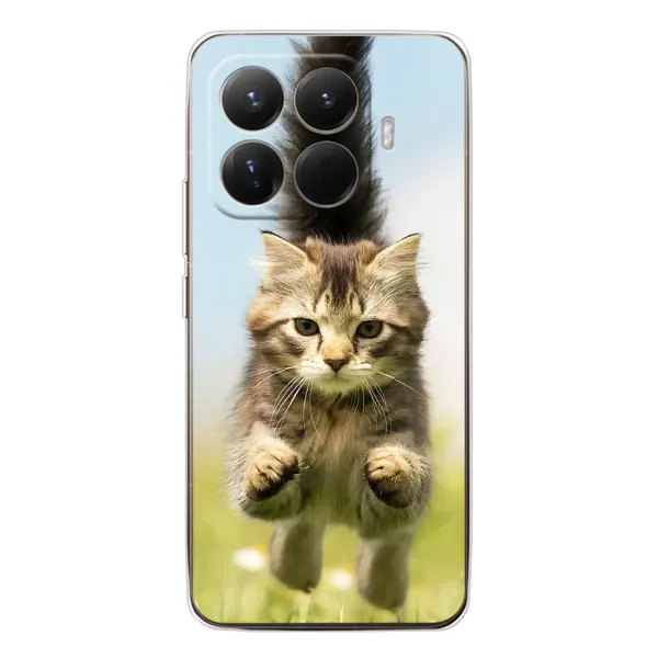 Чохол з принтом «Прижок кота» для Xiaomi 15T Pro