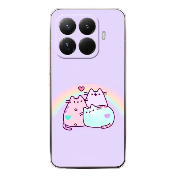 Чохол з принтом «Радужний котик» для Xiaomi 15T Pro