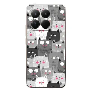 Чохли з Котиками для Xiaomi 15T Pro (VPrint) (Мальовані котики)