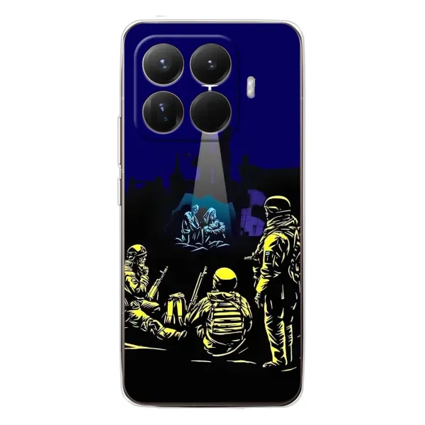 Чехол с принтом «Рождество в Украине» для Xiaomi 15T Pro Чехол с принтом «Рождество в Украине» для Xiaomi 15T Pro