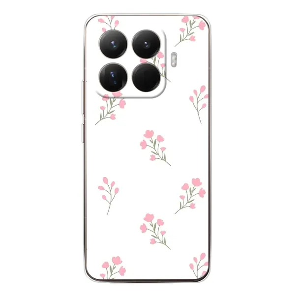 Чехол с принтом «Розовые цветы» для Xiaomi 15T Pro Чехол с принтом «Розовые цветы» для Xiaomi 15T Pro