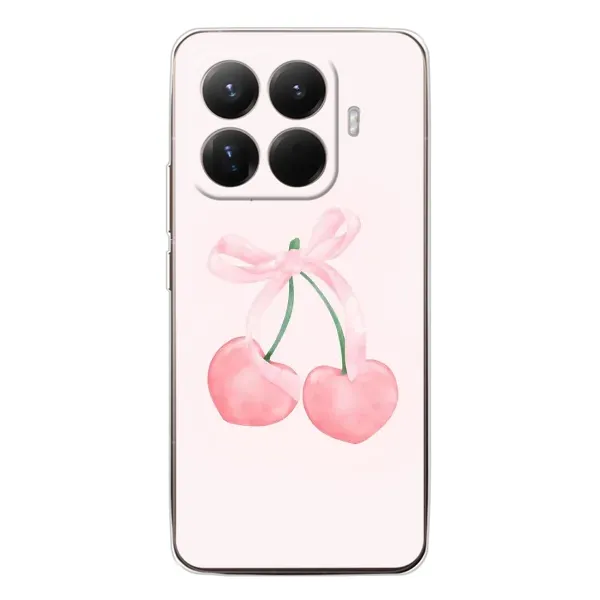 Чехол с принтом «Розовые вишни» для Xiaomi 15T Pro Чехол с принтом «Розовые вишни» для Xiaomi 15T Pro