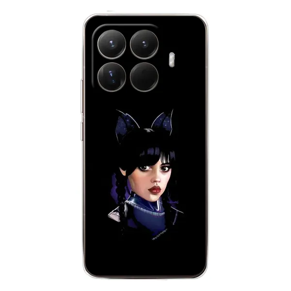 Чохол з принтом «серйозна Венздей» для Xiaomi 15T Pro Чохол з принтом «серйозна Венздей» для Xiaomi 15T Pro