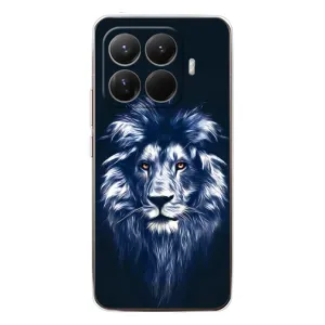 Чохол з картинкою ЛЕВ для Xiaomi 15T Pro (VPrint) (Синій Лев)