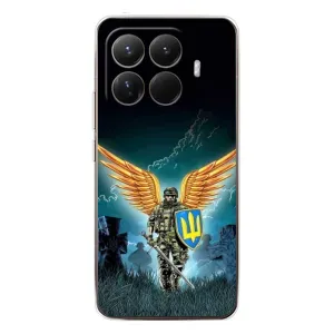 Чехлы с картинкой ЗСУ для Xiaomi 15T Pro (AlphaPrint) (Солдат ЗСУ)