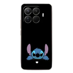 Чохол з принтом Стіч на Xiaomi 15T Pro (Стіч на чорному)