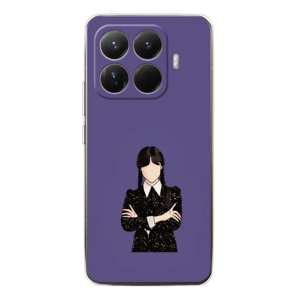 Чохол з принтом «Венздей у чорному» для Xiaomi 15T Pro Чохол з принтом «Венздей у чорному» для Xiaomi 15T Pro