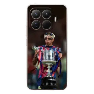 Чохол з футболістом Ламін Ямаль Xiaomi 15T Pro (Ямаль з кубком)