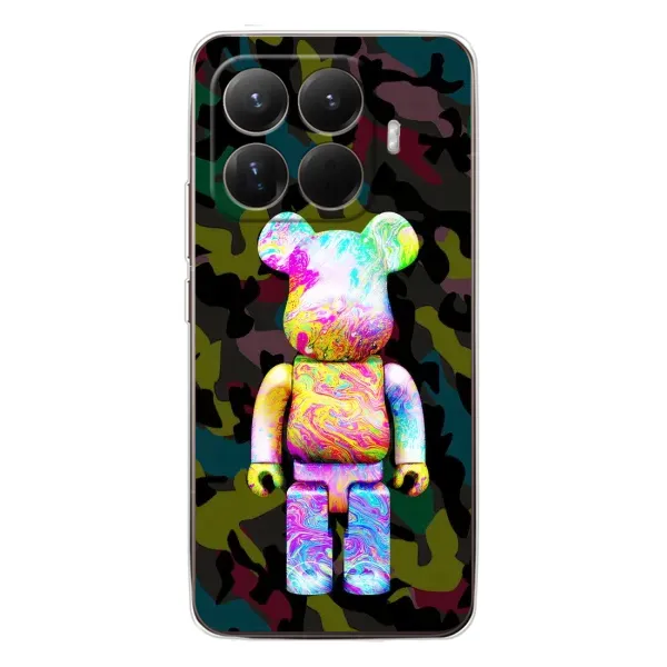 Чохол з принтом «Яскравий Bearbrick» для Xiaomi 15T Pro